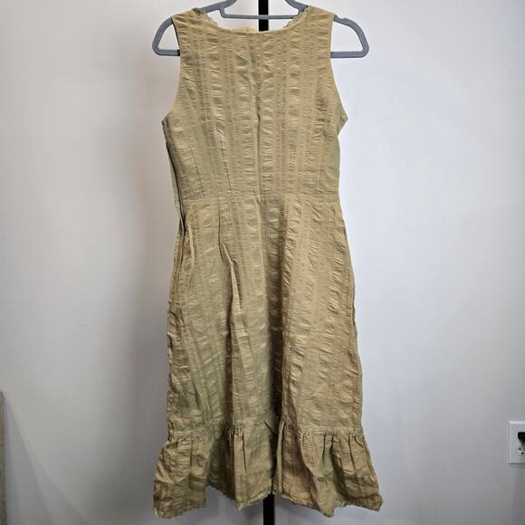Vintage Marc Jacobs Peasant Bodice Mini Dress Y2K Steampunk Renaissance Ruffle 4 - Picture 5 of 10
